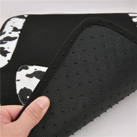Waterproof Universal Fit Car Floor Mats, Cow Print Car Mats Fit for SUV,Vans - Picture 6 of 6